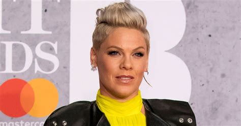 pink topless|Pink embraces being an ‘embarrassing mom’ with nude family。